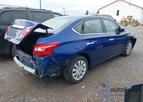 2018 Nissan Sentra S из США, поврежденный, VIN 3N1AB7AP5JY231053